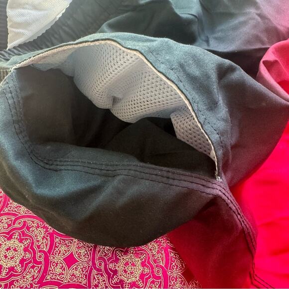 Kansas City Chiefs Swim FOCO Red/ Dip-Dye Swim Shorts 2XL XXL - Picture 6 of 11